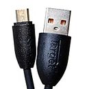 Target 2.1A Output USB-A to Micro USB Fast Charging & Data Cable for Android Mobile Phones and Tablets (3.3 Feet/Black or White)