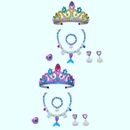 Princesse Pretend Jewelry Toy, Princess Dress up Pretend Play, Kit d'accessoires