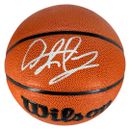 Dennis Rodman Firmado Wilson Serie Auténtica NBA Baloncesto Tinta Plateada (Beckett)