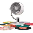 Whole Room Air Circulator with Customizable Design Discs