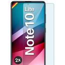 2x Verre Véritable pour Samsung Galaxy Note10 Lite Film Blindé HD Premium Écran