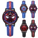 Kids Boys Girls Spiderman Watch Cartoon Electronic Wrist Watches Birthday Gift·