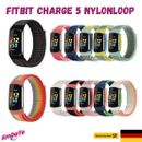 ✅Ersatz Armband - Fitbit Charge 5   Fitness Tracker Nylonloop Klettverschluss