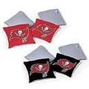 Wild Sports NFL Tampa Bay Buccaneers 8pk Dual Sided Bean Bags, Team Color