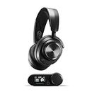 SteelSeries Arctis Nova Pro Wireless X + Bluetooth - Xbox, PC, PlayStation & Switch - Active Noise Cancellation - Dual 36+ Hour Battery System - AI-Powered Noise-Cancelling ClearCast Gen 2 Microphone