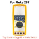 For Fluke 287 TRMS Electronics Logging Meter Top Case Cover Knob Switch Keypad