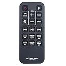 AKB74815376 Télécommande de Remplacement - VINABTY AKB74815376 Sound Bar Télécommande pour LG AKB74815376 Remote Control for MA5, SJ4, SJ3 Wireless Sound Bars Remote Controller