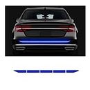 Car Trunk Reflective Sticker, Strong Reflective Anti-Scratch Waterproof Adhesive Stickers for Safe Driving, Universal for Most Cars/SUVs/Pickup Trucks, Auto Exterior Accessories (Blue)