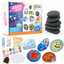 Rock Painting Kit for Kids Arts and Crafts for Girls Boys Painting Rocks Gifts