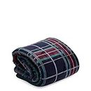 Vera Bradley Women's Fleece Cozy Life Throw Blanket, Tartan Plaid, One Size, Tartan Plaid, One Size