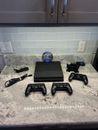 PS4 Slim 1Tb Console Bundle With 3 Oem Controllers And Game