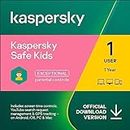 Kaspersky Safe Kids | 1 User | 1 Year | PC/Mac/Android/iOS | Email Delivery in 1 Hour - No CD