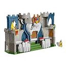 Imaginext coffret Château Fort Aventure du Lion avec une figurine de roi, jouet pour enfant de 3 à 8 ans, HCG45