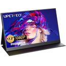 UPERFECT 17,3 pouces Portable Monitor 1920 * 1080 FHD Second Display USB Type C 