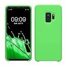 kwmobile Case Compatible with Samsung Galaxy S9 Case - TPU Silicone Phone Cover with Soft Finish - Lime Green