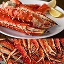 AllFresh Red Fjord King Crab Legs from the Bering Sea | Large | 1lb by All Fresh Seafood