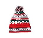 TAKSON Christmas Hat Beanie Winter Warm Knitted Santa Hat Gift Unisex