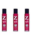 Z Men's Classic Deo, 120 ml, (Pack of 3) Classic Perfume body spray | Musky Fragrance | Long lasting deodorant | Best deodorant for Men l Combo Pack