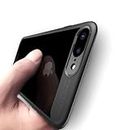 mobistyle Original AutoFocus Complete Camera Protection Ultra Thin Clear Shell with TPU Bumber and Hard Back Case Cover for iPhone 7 Plus/iPhone 8 Plus (Black)