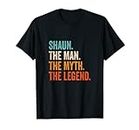 Mens Shaun The Man The Myth The Legend First Name Shaun T-Shirt