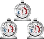 3-Pack Refrigerator Thermometer, Large Dial Freezer Thermometer,Classic Series Temperature Thermometer for Refrigerator Freezer Fridge Cooler
