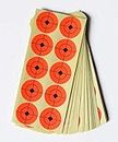 ANCLLO 250 adesivi di carta da 5 cm per paster con bersaglio stick on targets per tiro, arancione