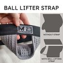 Men's Gray Ball Lifter Strap, Padded Sling Testicles and Bulge Booster Enhancer