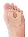 Zentoes U-Shaped Felt Callus Pads | Protect Calluses From Rubbing On Shoes | Reduce Foot And Heel Pain | Pack Of 24 1/8â€ Self-Stick Pedi Cushions
