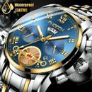Men's Watch Relojes De Hombre Stainless Steel Quartz Classic Waterproof