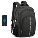  Bolsa de viaje mochila de 15,6" bolsa para portátil USB antirrobo bolsa escolar para hombre