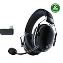 Razer BlackShark V2 Pro Wireless Xbox Gaming Headset: 50mm Drivers - Wideband Mic - Comfortable Noise Isolating Earcups - for Xbox, PS5, Console, PC, Mac - Bluetooth, USB-C - 70 Hr Battery - Black