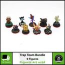 9 Trap Team Mini Skylanders Figures | Bundle Job Lot TT9MINIX1