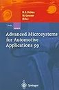 Advanced Microsystems for Automotive Applications 99 (VDI-Buch)
