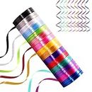30 Roll 15 Colors Curling Ribbons for Crafts Bows Present Wrapping Florist Wedding Party Festival Art Craft Decor, Separate Rolls, 11 Yards Per Roll, 3/16 Inch Wide 3/16" - Set1