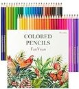 FanVean Colored Pencils Color Pencil Set for adult Coloring book Gifts for kids & Adults 50 count