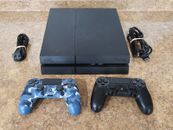 Sony PlayStation 4 PS4 CUH-1215A 500GB Console w/ 2 Controllers Pre-owned