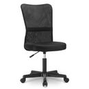 Computer Desk Chair Mesh Back Adjustable Office Desk Gaming Chair for Home Black