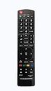 SHIELDGUARD® LED/LCD TV Universal Remote No. 120, Compatible for LG LED/LCD TV (Black)