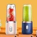 Portable Blenders, Small Blenders Fruit Juicer USB Rechargeable With 6 Blades Blenders For Shakes, Portable Fruit Juicer Blenders Handheld Smooths Blenders For Sports Travel And Outdoors