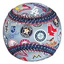 Franklin Sports 30 Club Baseball Teeball - Soft Strike - 30 Club Logo Ball (Alle Teams) - Soft Core - MLB Offizielles Lizenzprodukt