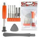 SuperSmashMedia® - Repair Tool Kit Screwdriver Set for Nintendo Switch / SNES / Gameboy / Xbox One / PS4 / 3DS and More