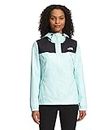 The North Face Women's Antora Jacket (Standard and Plus Size), Tnf Black/Skylight Blue, 1X