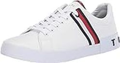 Tommy Hilfiger Men's Ramus Sneaker, White 120, 10