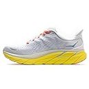 HOKA Men's Clifton 8, Running Shoes, White (BlancDeBlanc/Illuminating BDBI), 8 UK