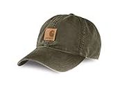 Carhartt Men's Canvas Cap, Army Green, One Size