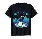 Chat noir sorcière en cristal Alchemy Kawaii Goth T-Shirt