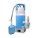 Aegon ASP1100 1.5HP Submersible Sewage Pump/Water Drain Pump with Float Switch for Drainage - 16000 L/H, Head 9m