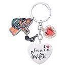 LParkin Merch Keychain Singer Fan Gifts Keychains for Music Lover Fans Car Accessories Jewelry Gifts for Teen Girls