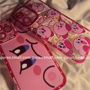 NEW Cute Star Kirby for iPhone Transparent Creative Shockproof Silicone Case