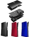 Faceplate per PS5 Slim Cover Plate Guscio di Ricambio Placche Piastra Custodia Protettiva PS5 Slim Accessori (Optical Drive Version Blue)